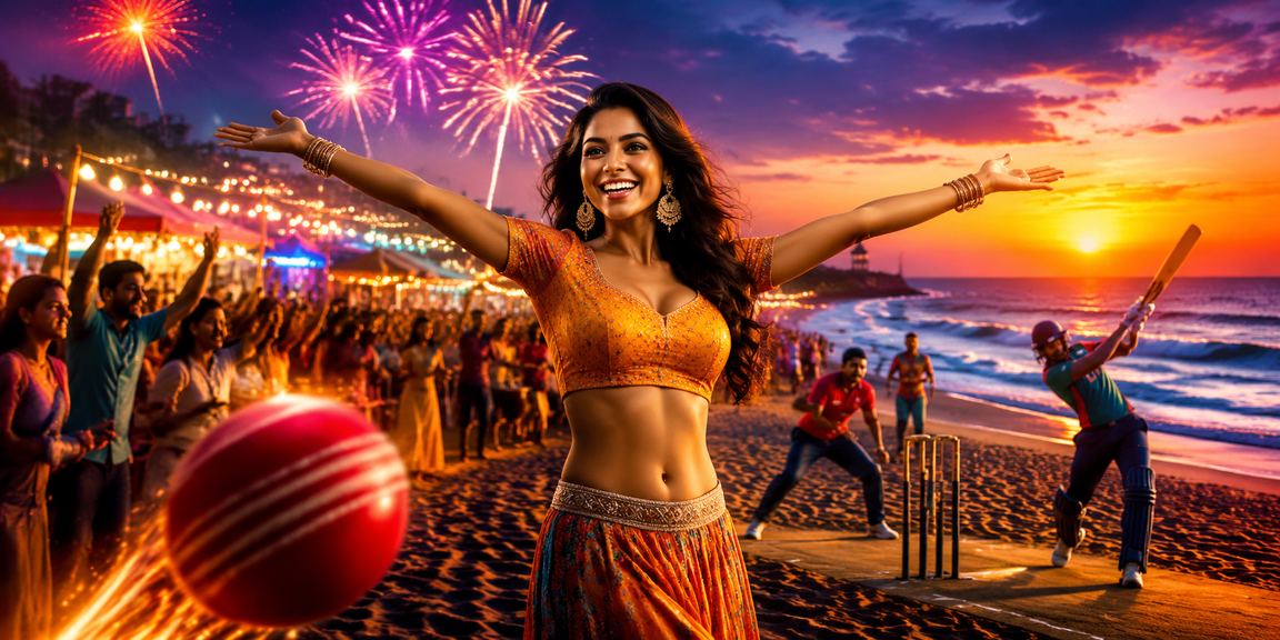 Evening cricket betting at market in Chennai during IPL season